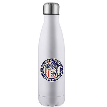 Outdoorsman Fishing Club Patriotic' Stainless Steel Water Bottle